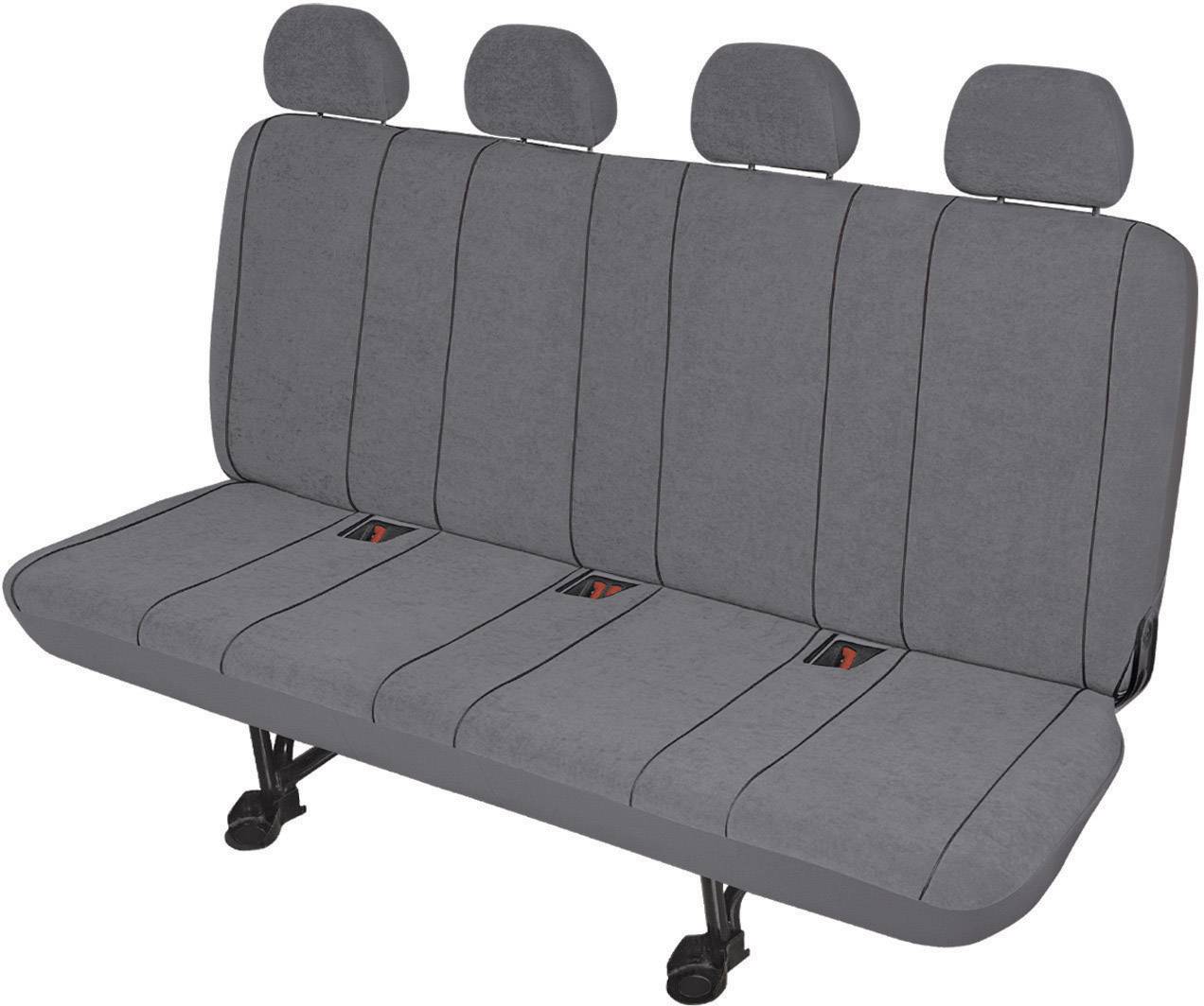 HP Autozubehör 22416 Sitzbezug 5teilig Polyester Grau Rücksitzbank (4er)