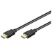 Manhattan HDMI Anschlusskabel HDMI-A Stecker, HDMI-A Stecker 2.00m Schwarz 323215-CG Audio Return Channel, Ultra HD (4k) HDMI