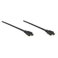 Manhattan HDMI Anschlusskabel HDMI-A Stecker, HDMI-A Stecker 1.80m Schwarz 306119-CG 4K UHD HDMI-Kabel Manhattan HDMI Anschlusskabel HDMI-A Stecker, HDMI-A Stecker 1.80m Schwarz 306119-CG 4K UHD HDMI-Kabel