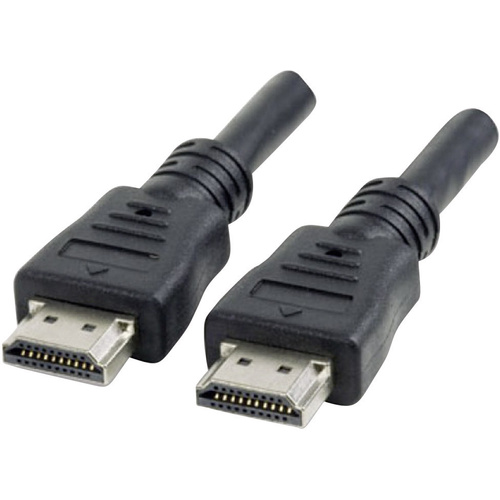 Manhattan HDMI Anschlusskabel HDMI-A Stecker, HDMI-A Stecker 1.80m Schwarz 306119-CG HDMI-Kabel
