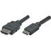 Manhattan HDMI Anschlusskabel HDMI-A Stecker, HDMI-Mini-C Stecker 1.80m Schwarz 304955-CG Ultra HD (4k) HDMI HDMI-Kabel