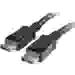 Manhattan DisplayPort Anschlusskabel DisplayPort Stecker, DisplayPort Stecker 2.00m Schwarz 307116-CG DisplayPort-Kabel