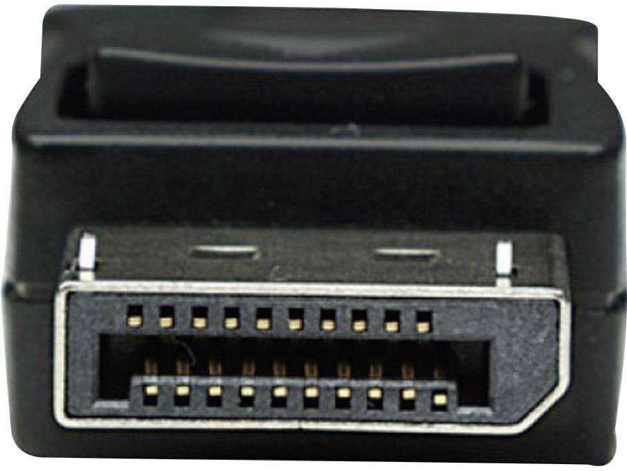 DisplayPort-Stecker in Nahaufnahme.