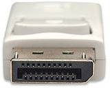 Manhattan Mini-DisplayPort / DisplayPort Adapterkabel Mini DisplayPort Stecker, DisplayPort Stecker