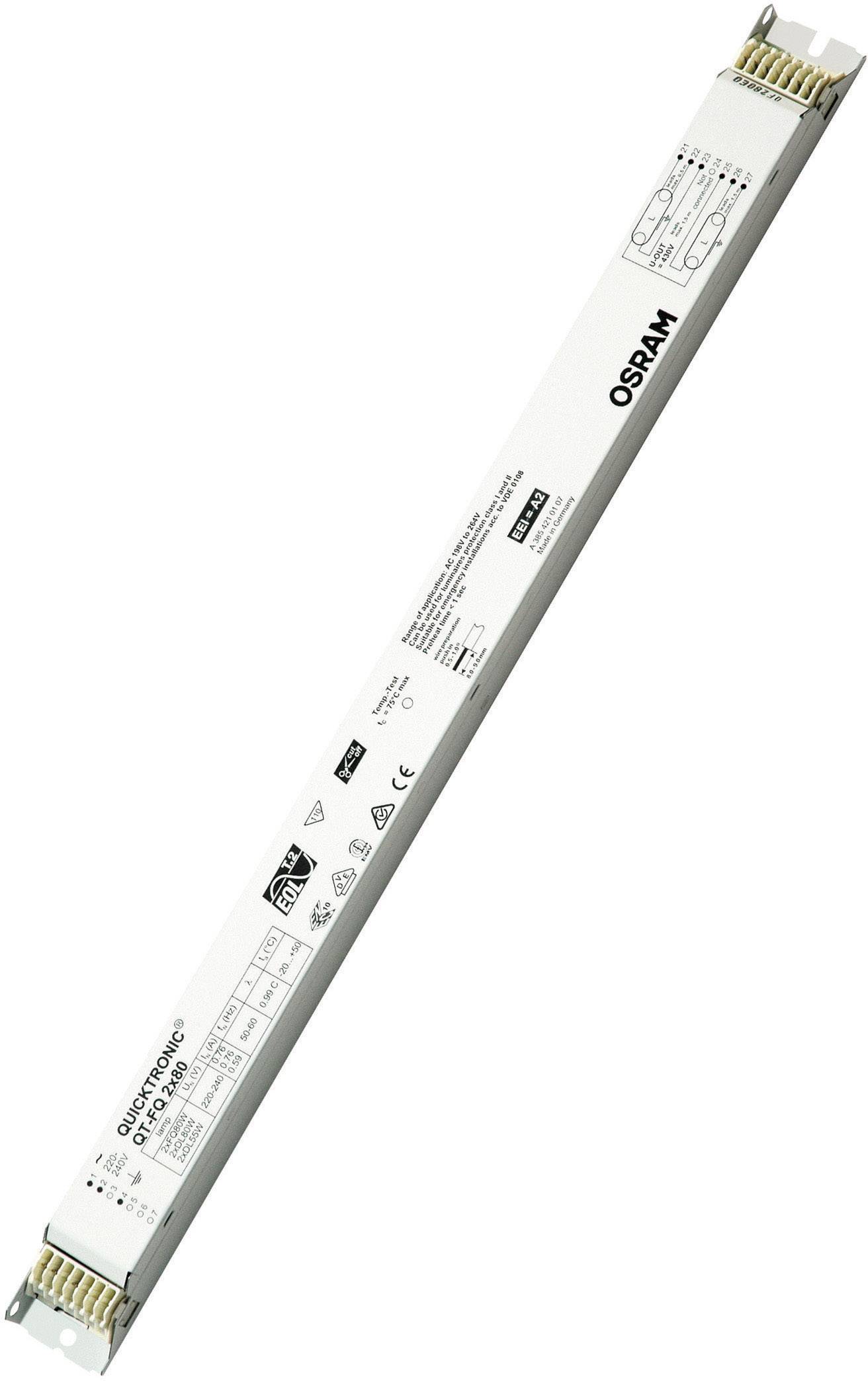 OSRAM HOMELIGHTING Leuchtstofflampen, Kompaktleuchtstofflampe 4050300825564 EVG 160 W (2 x 80 W)
