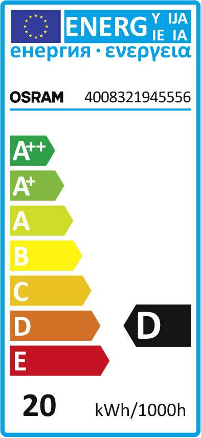 LEDVANCE Halogen G9 43.0 mm 230 V 20 W Warmweiß dimmbar 1 St.