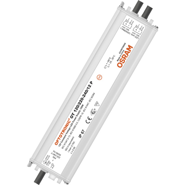 Osram OT120W/220-240/12 P 10X1 LED-Trafo Konstantspannung 120W 12.5 V/DC dimmbar