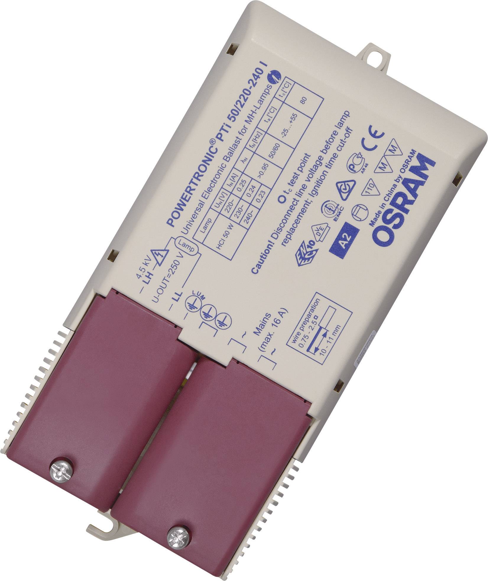 OSRAM HOMELIGHTING Hochdruckentladungslampe 4008321099488 EVG 35 W (1 x 35 W) mit Zugentlastung