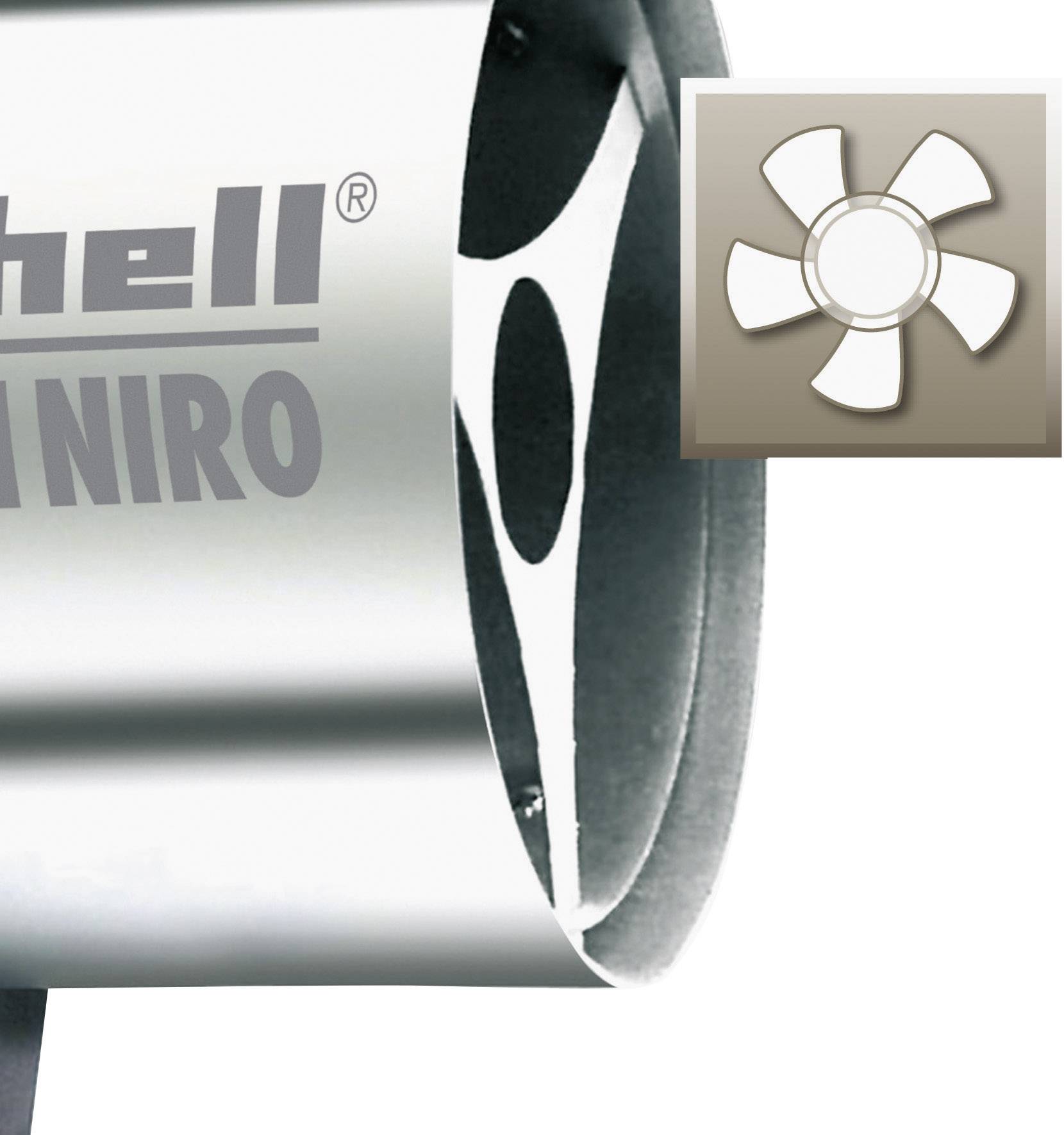 Einhell HGG 171 Niro Heißluftgebläse 17000 W 160 m² Silber-Schwarz