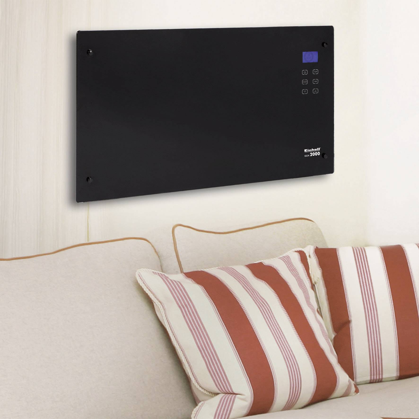 Einhell 2338660 GCH 2000 Konvektor 24 m² 1000 W, 2000 W Schwarz