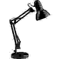 Brilliant Henry Tischlampe Energiesparlampe, Glühlampe E27 28W Schwarz