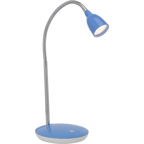 Brilliant Antony Tischlampe LED fest eingebaut Blau