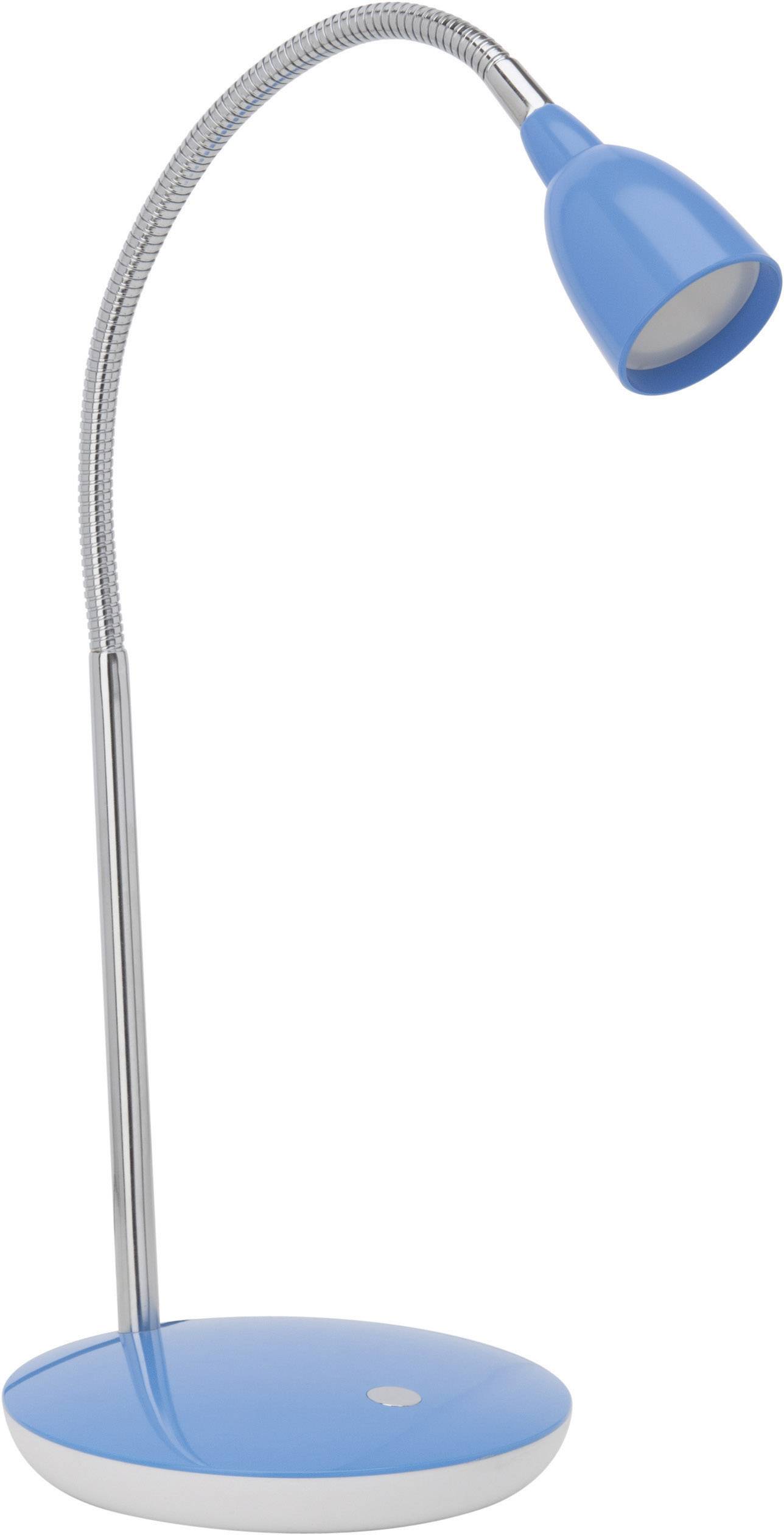 Brilliant Antony Tischlampe LED fest eingebaut Blau