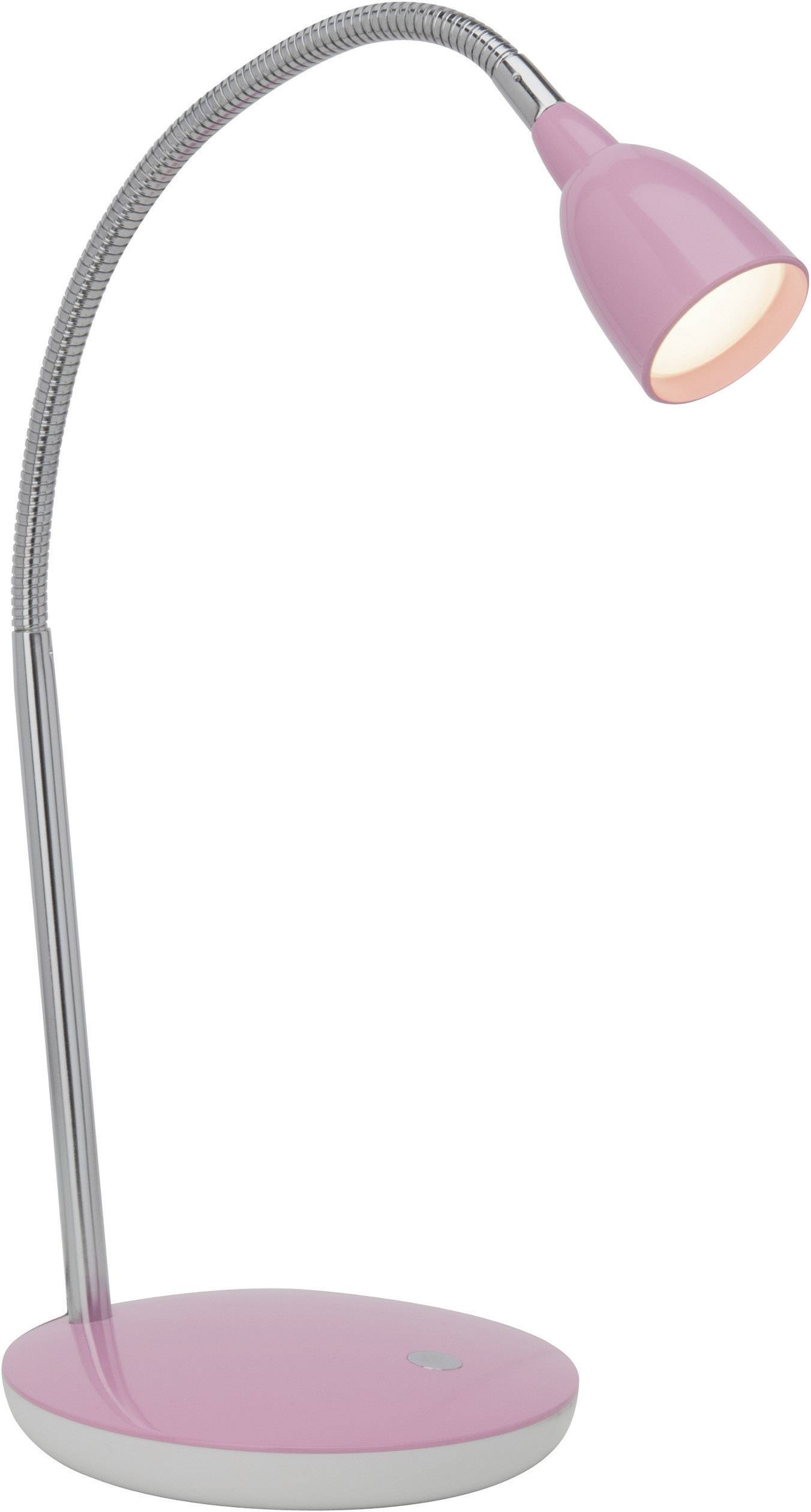 Brilliant Antony Tischlampe LED fest eingebaut Rosa
