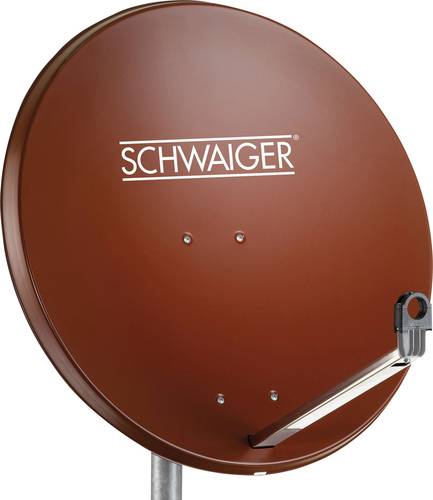 Schwaiger SPI998.2 SAT Antenne 75cm Reflektormaterial Aluminium Ziegel Rot  - Onlineshop Voelkner