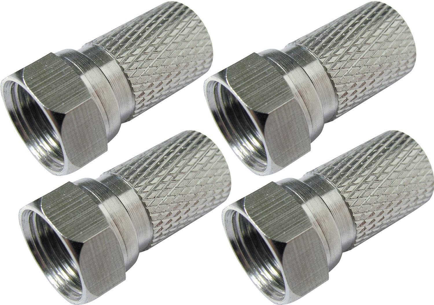 Schwaiger FST8004531 F-Stecker Anschlüsse: F-Stecker 4 St.