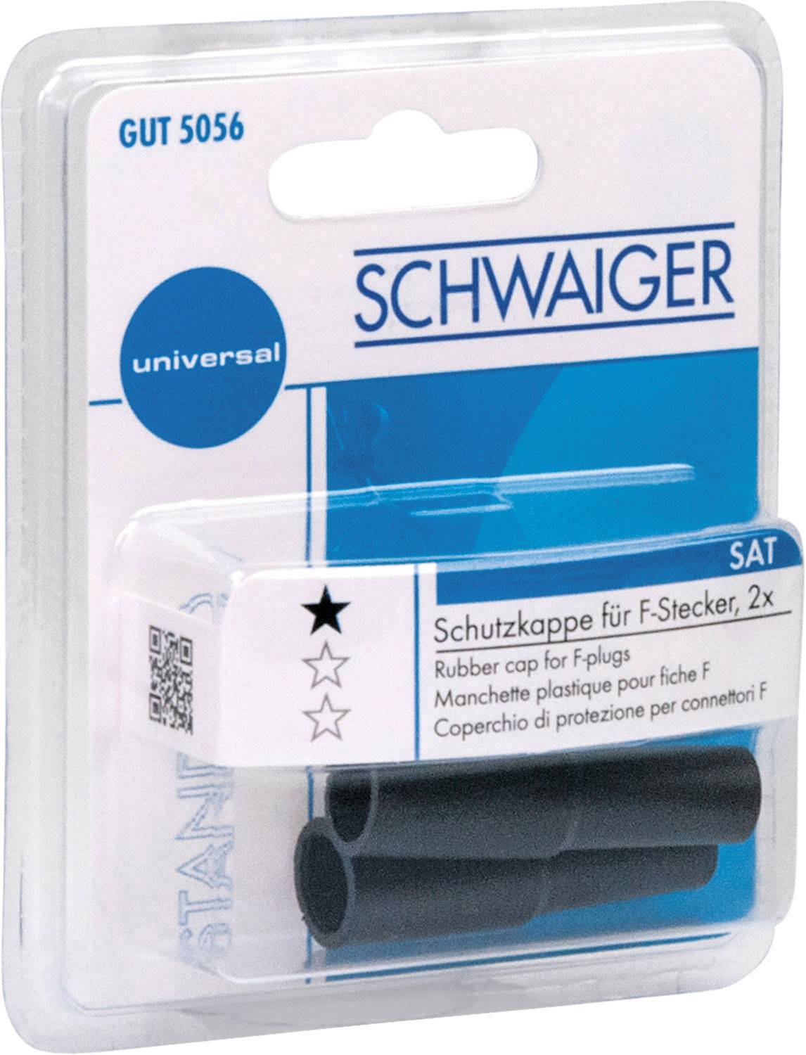 Schwaiger GUT5056533 Gummitülle für F-Stecker 2St.