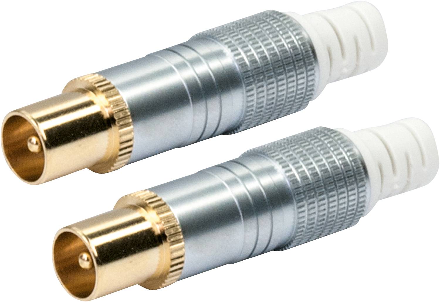 Koax-Stecker/-Buchsen-Anschlussset Schwaiger KST6062S531 Set Koaxstecker-Koaxbuchse, High Quality