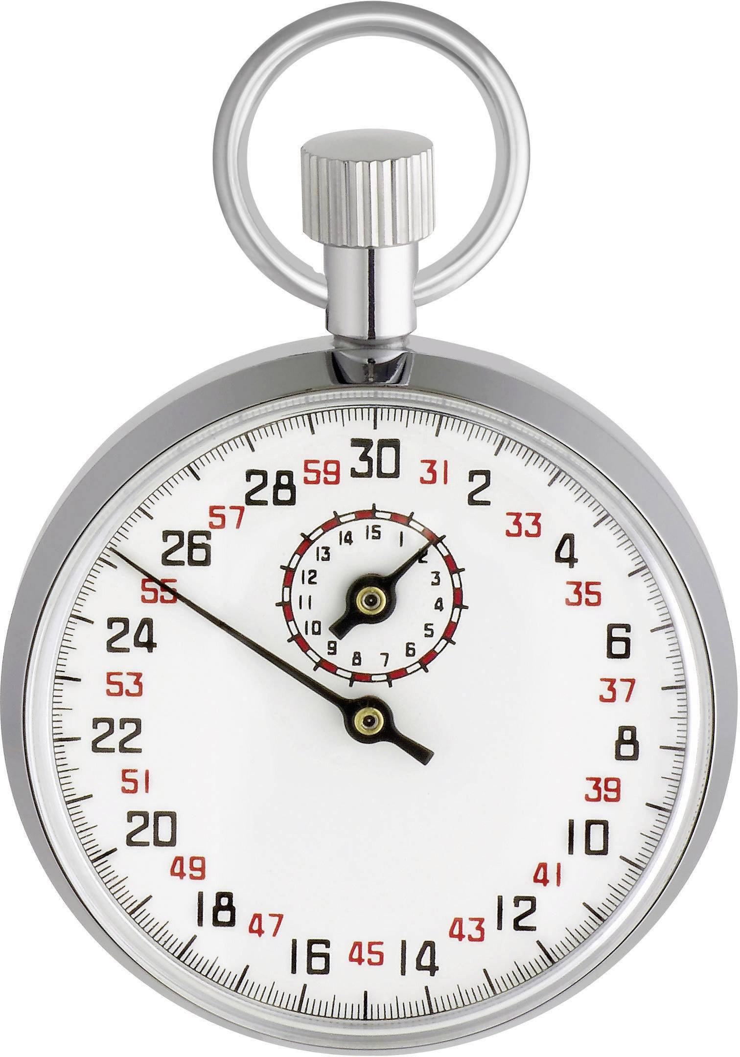 TFA Dostmann 38.1021 Stoppuhr analog Silber