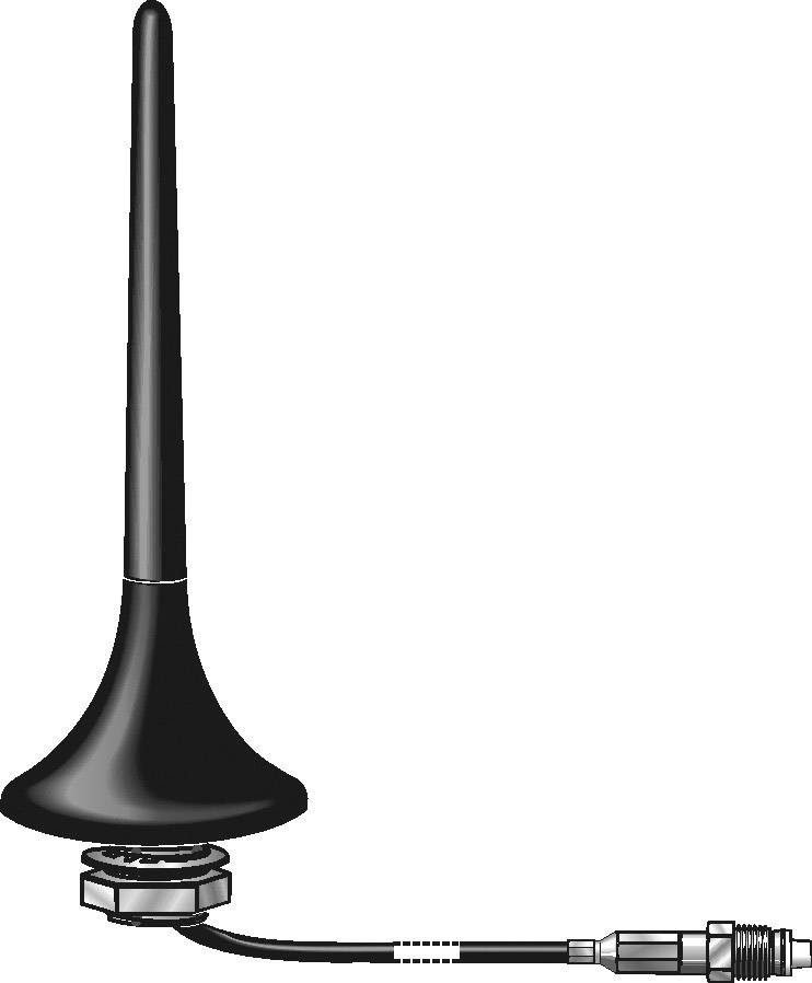 Scheibenklebe-Antenne FME Auf SMA-A - Für UMTS/GSM Handyempfang Im Auto