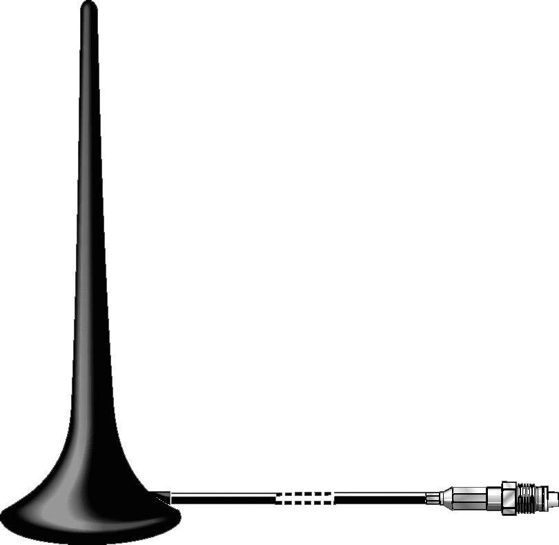 Antenne Bad Blankenburg Kombiflex-Antenne Aktiv Magnetfuß-Antenne GSM 900, GSM 1800, UMTS