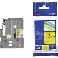 Brother Schriftband TZe TZe-631 Bandfarbe: Gelb Schriftfarbe:Schwarz 12mm 8m Brother Schriftband TZe TZe-631 Bandfarbe: Gelb Schriftfarbe:Schwarz 12mm 8m