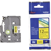 Brother Schriftband TZe TZe-631 Bandfarbe: Gelb Schriftfarbe:Schwarz 12mm 8m Brother Schriftband TZe TZe-631 Bandfarbe: Gelb Schriftfarbe:Schwarz 12mm 8m