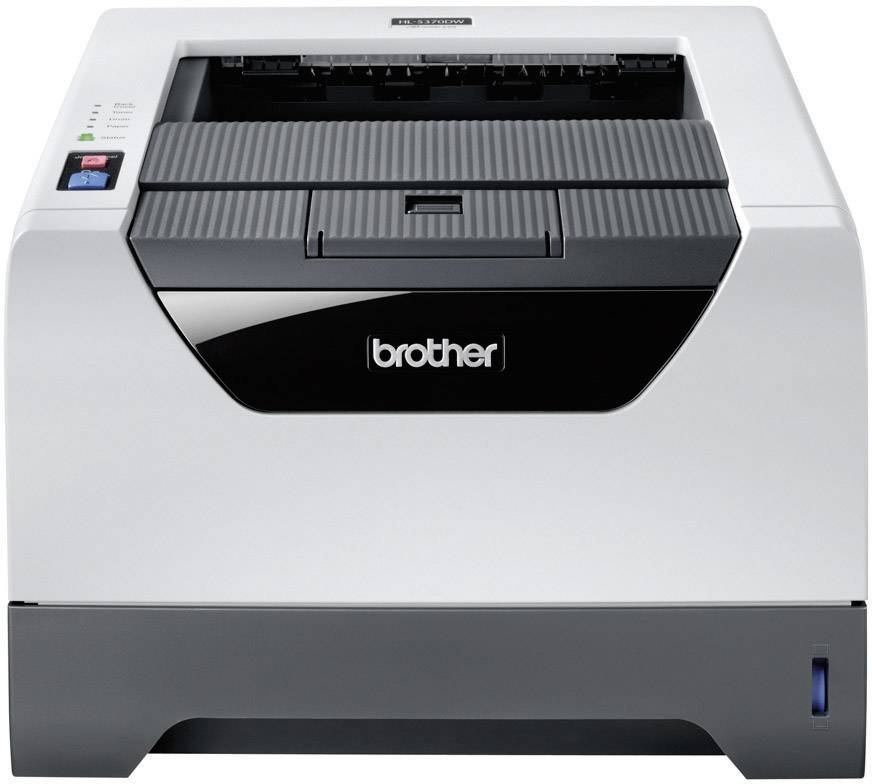 Brother HL-5370DW, S/W-Laserdrucker, A4, USB,LAN,WLAN,Duplex, 1200 x 1200 dpi, Max. 30 S./min (S/W)
