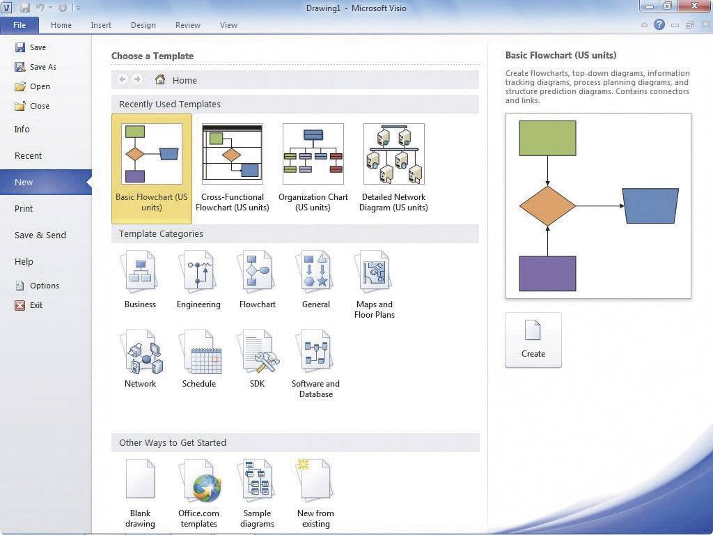 Microsoft Visio Standard 2010 Deutsch