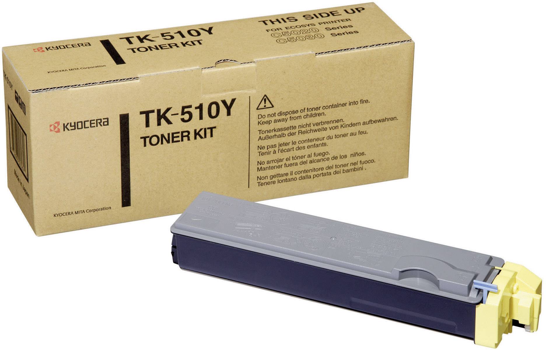 Kyocera Toner TK-510Y Original Gelb 8000 Seiten 1T02F3AEU0