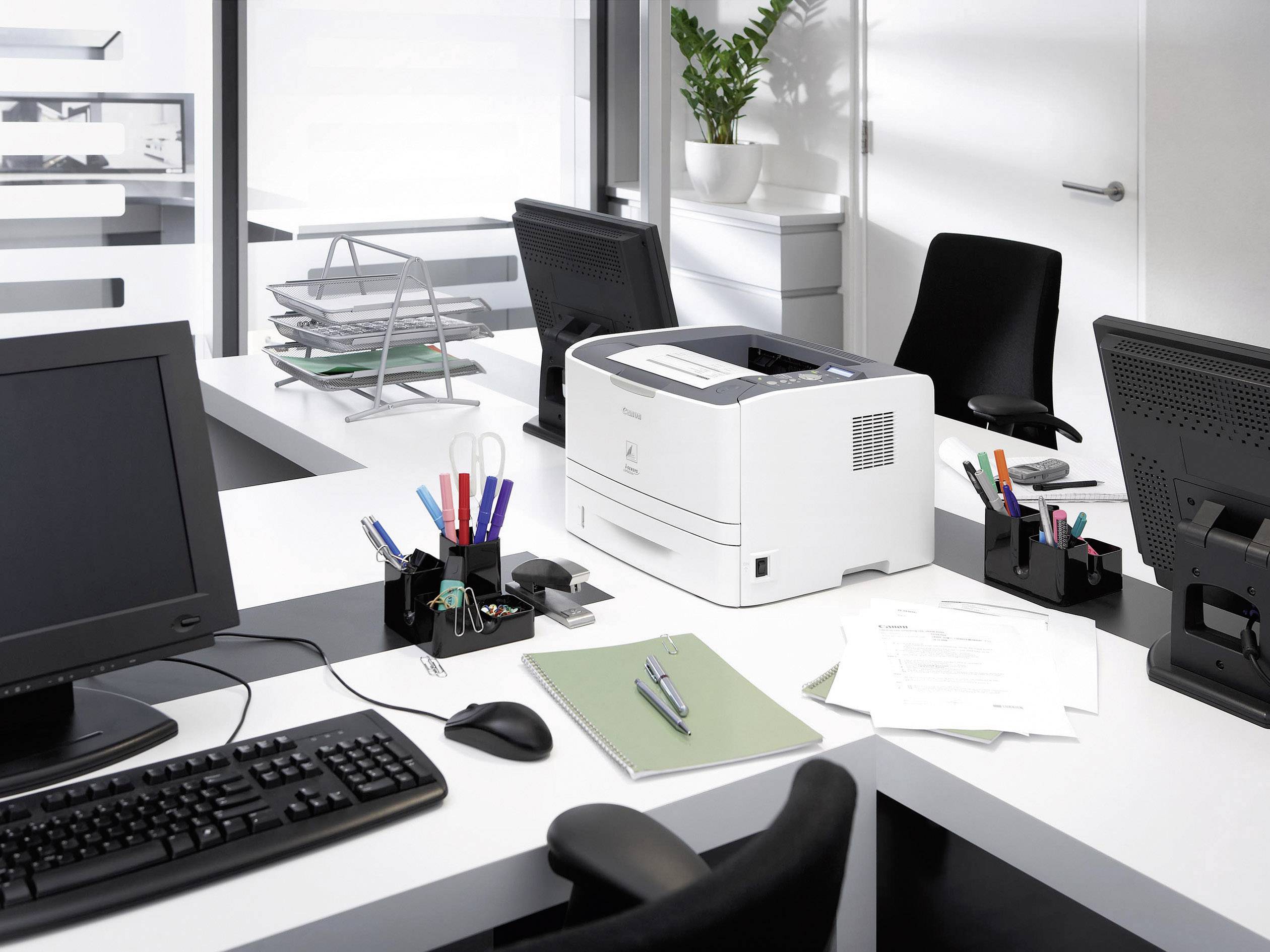 Canon i-SENSYS LBP6650DN, S/W-Laserdrucker, A4, USB,LAN,Duplex, 600 x 600 dpi, Max. 33 S./min (S/W)