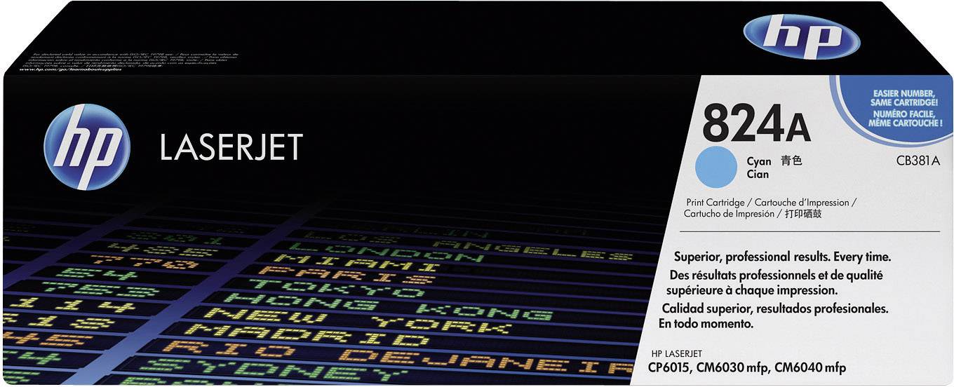 HP Toner 824A Original Cyan 21000 Seiten CB381A