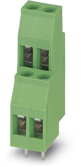 Phoenix Contact 1721728 Doppelstockklemme 2.50mm² Polzahl 4 Grün 50St.