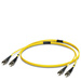 Phoenix Contact 2901838 Glasfaser LWL Anschlusskabel [1x ST-Stecker - 1x ST-Stecker] 9/125 µ Singlemode OS1 5.00m