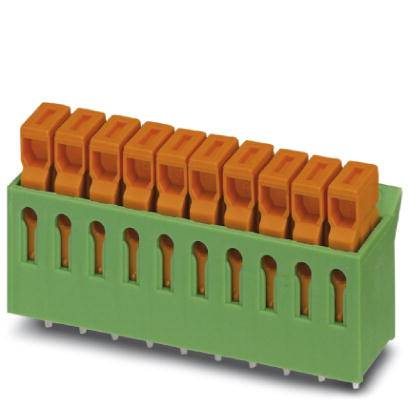 Phoenix Contact STB 3/3-5,08 Schraubklemmblock 2.50 mm² Polzahl 3 Grün 50 St.