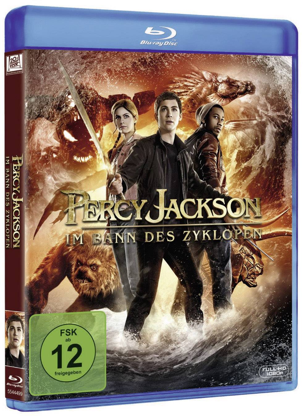 blu-ray Percy Jackson - Im Bann des Zyklopen FSK: 12