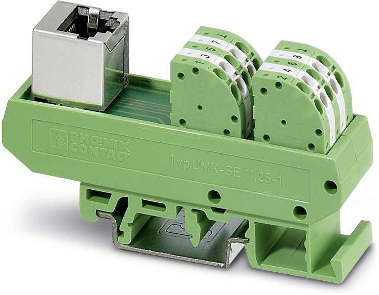 Phoenix Contact Passivmodul Varioface-UMK 2900682 UMK-RJ45/S/8PTDA Inhalt: 1 St.