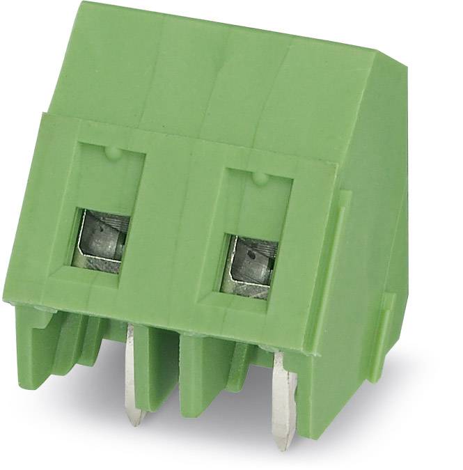Phoenix Contact 1718728 Schraubklemmblock 1.50mm² Polzahl 2 Grün 250St.