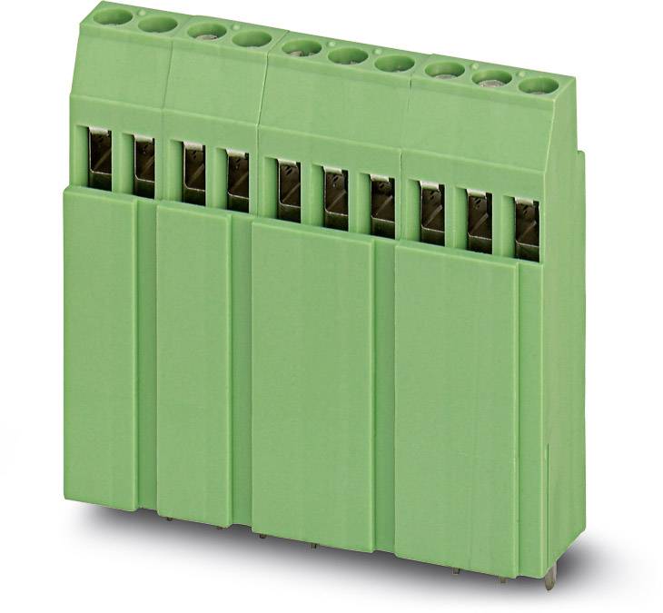 Phoenix Contact 1723182 Schraubklemmblock 2.50mm² Polzahl 2 Grün 50St.