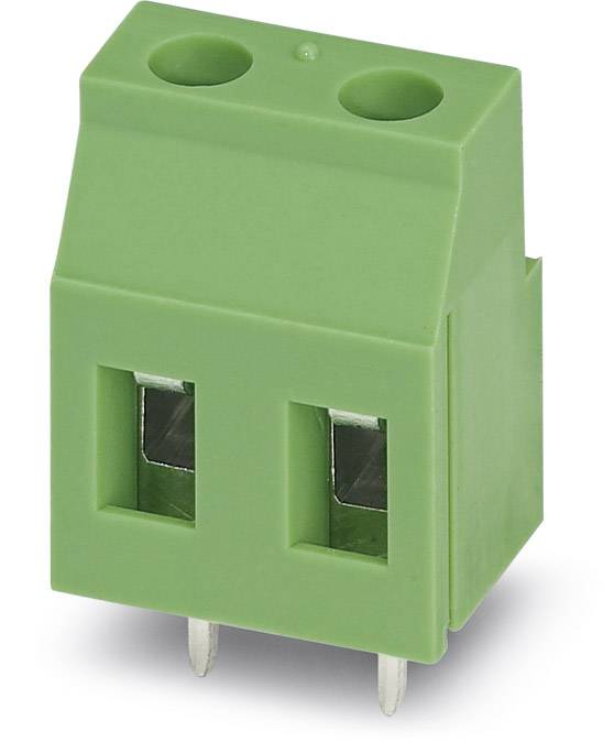 Phoenix Contact 1732720 Schraubklemmblock 2.50 mm² Polzahl 2 Grün 50 St.