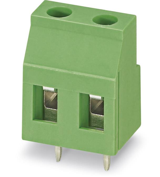 Phoenix Contact 1731035 Schraubklemmblock 2.50 mm² Polzahl 3 Grün 100 St.