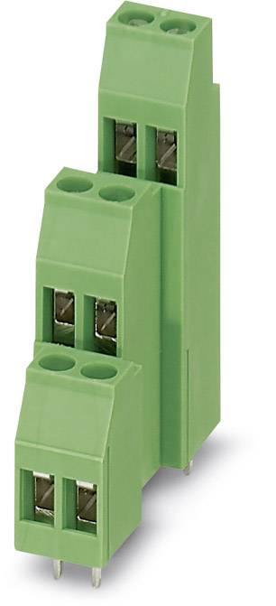 Phoenix Contact 1723014 Dreistockklemme 2.50mm² Polzahl 6 Grün 50St.