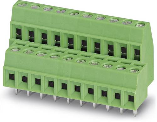 Phoenix Contact 1708026 Doppelstockklemme 1.00 mm² Polzahl 4 Grün 50 St.