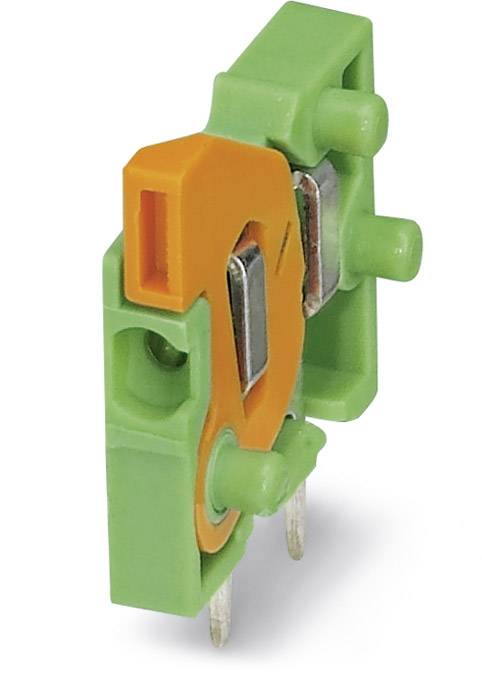 Phoenix Contact 1791826 Federkraftklemmblock 0.50mm² Polzahl 1 Grün 250St.