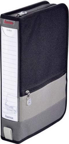 OFFICE-WALLET 64, GRAU/SCHWARZ