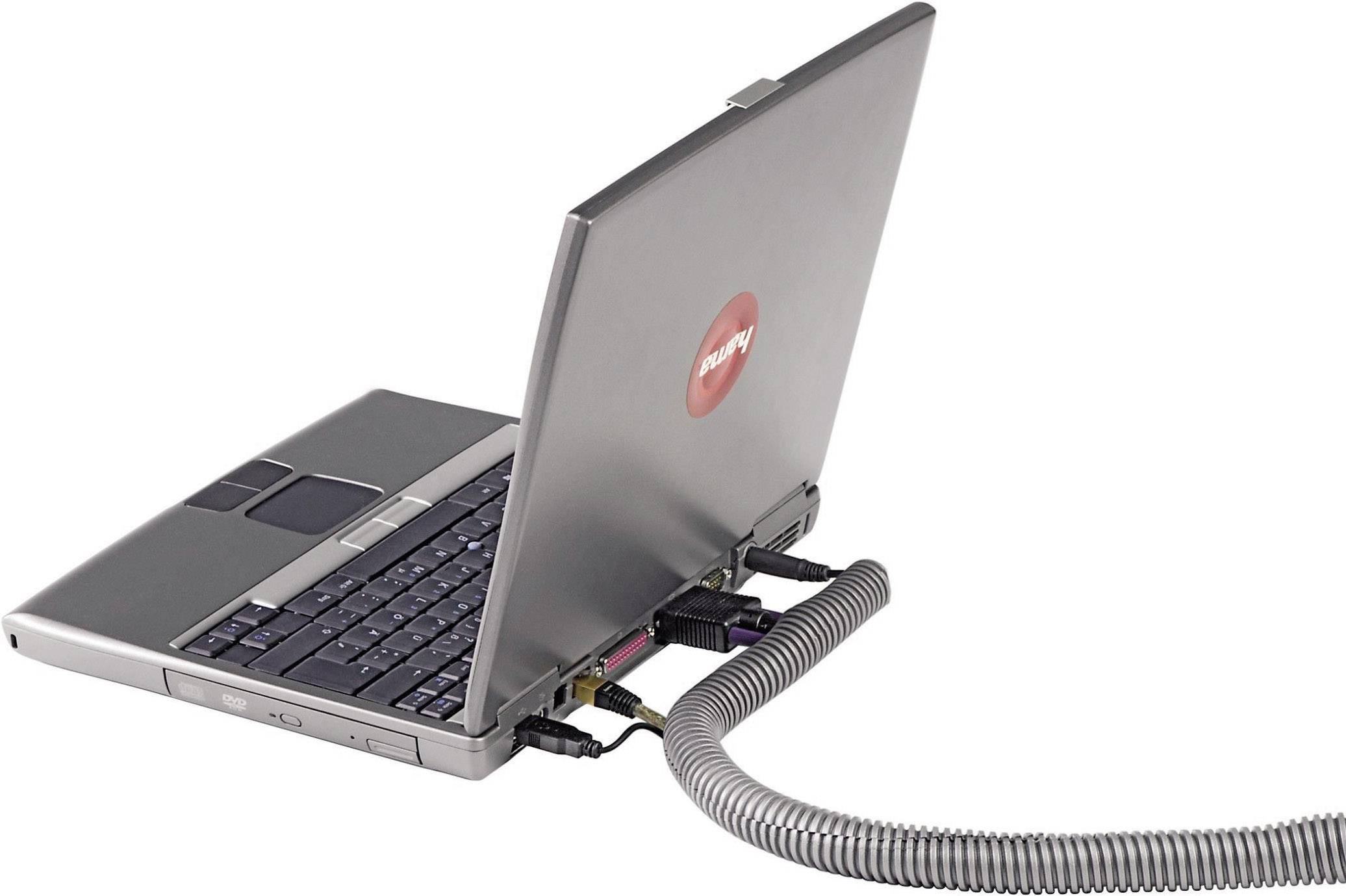 Hama Kabel-Bündelschlauch Polyethylen Silber flexibel (Ø x L) 25 mm x 2500 mm 1 St. 00020512