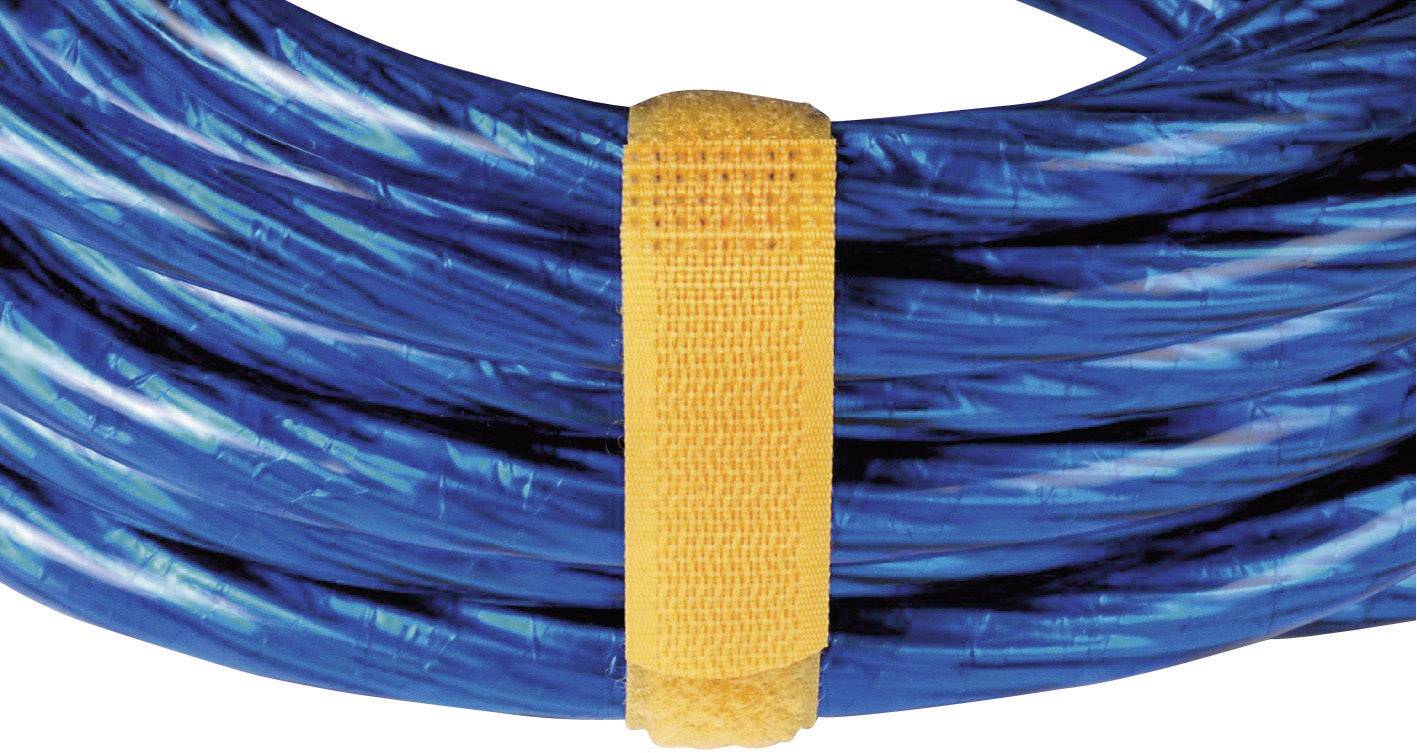 Hama Klett-Kabelbinder Nylon Rot, Blau, Schwarz, Gelb, Grün flexibel (L x B) 215 mm x 16 mm 5 St. 00020535