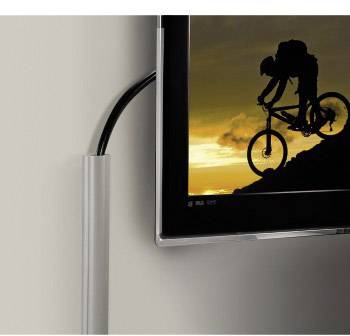 Hama Kabelkanal PVC Silber starr (L x B x H) 1000 x 35 x 9 mm 1 St. 00020616