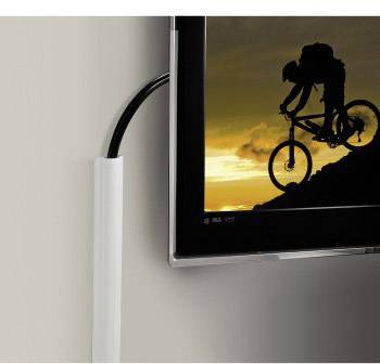 Hama Kabelkanal PVC Weiß starr (L x B x H) 1000 x 35 x 9 mm 1 St. 00020617