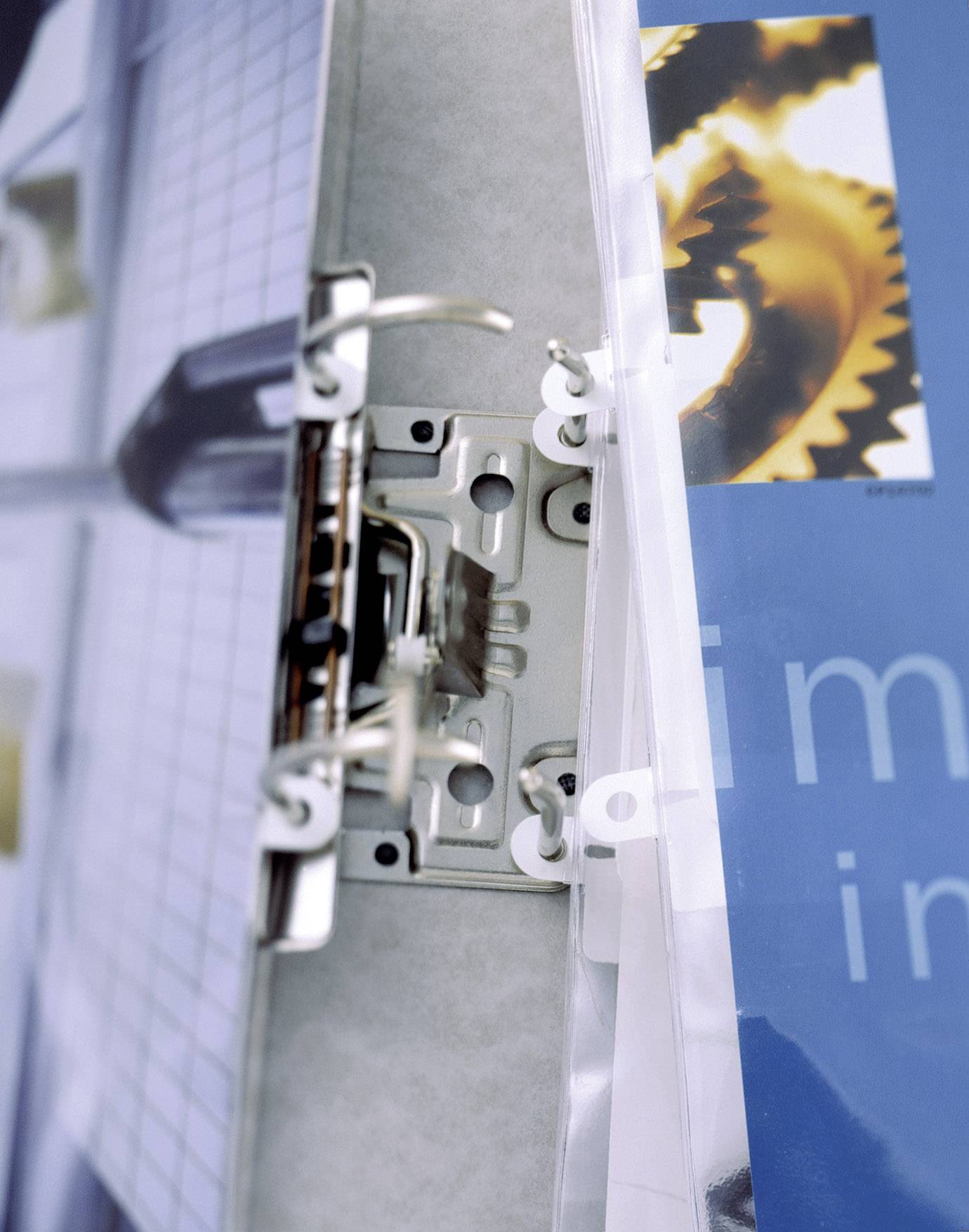 Durable 2512 251219 Schnellhefter Transparent DIN A4